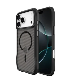 Чохол TPU Space Octagon with MagSafe для Apple iPhone 17 Pro (6.3") Carbon Black