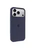 Чохол Silicone Case Full Protective (AA) для Apple iPhone 17 Pro (6.3") Темно-синій / Midnight blue