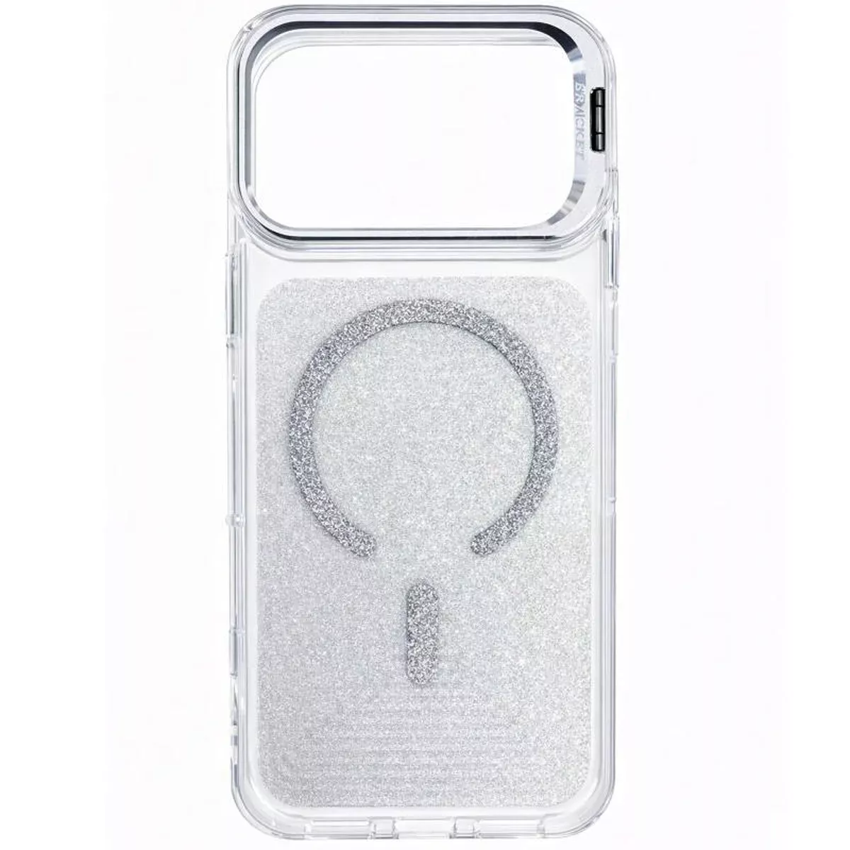Чохол TPU+PC Jewel Sparkle with MagSafe для Apple iPhone 17 Pro (6.3") Diamond White