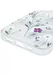 TPU+PC чохол Clear Garden with MagSafe для Apple iPhone 17 Pro (6.3") Cherry Petal
