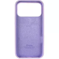 Чохол Silicone Case Full Protective (AA) для Apple iPhone 17 Pro (6.3") Бузковий / Lilac