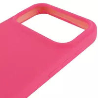 Чохол Silicone Case Full Protective (AA) Apple iPhone 17 Pro (6.3") Рожевий / Barbie pink