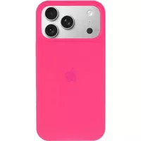 Чохол Silicone Case Full Protective (AA) Apple iPhone 17 Pro (6.3") Рожевий / Barbie pink