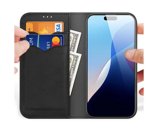 Чохол-книжка Dux Ducis Hivo для Apple iPhone 17 Pro (6.3") Black