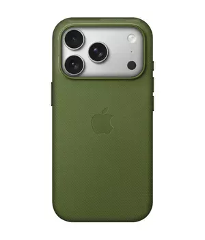 Тканевый чехол TechWoven (AAA) with MagSafe and Animation для Apple iPhone 17 Pro (6.3") Green