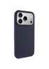 Чохол Silicone Case Full Protective (AA) V2 with MagSafe для Apple iPhone 17 Pro (6.3") Темно-синій / Midnight blue