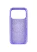 Чехол Silicone Case Full Protective (AA) V2 with MagSafe для Apple iPhone 17 Pro (6.3") Сиреневый / Dasheen