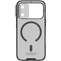 Карбонова накладка Nillkin CamShield Pro Magnetic для Apple iPhone 17 Pro (6.3") Transparent black