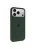 Чохол Silicone Case Full Protective (AA) для Apple iPhone 17 Pro (6.3") Зелений / Cyprus Green