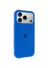 Чехол Silicone Case Full Protective (AA) для Apple iPhone 17 Pro (6.3") Синий / Capri Blue