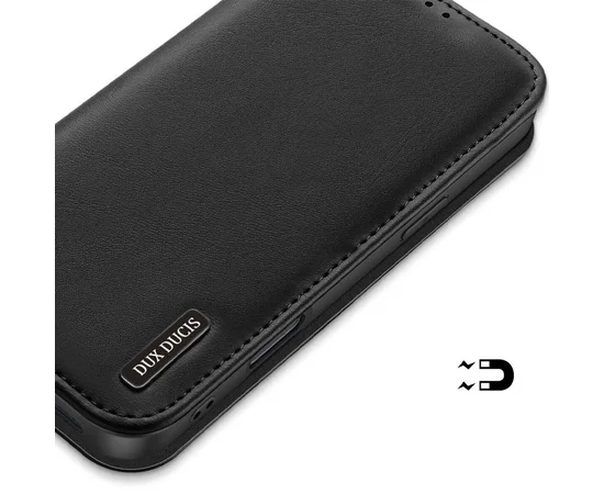 Чохол-книжка Dux Ducis Hivo для Apple iPhone 17 Pro (6.3") Black