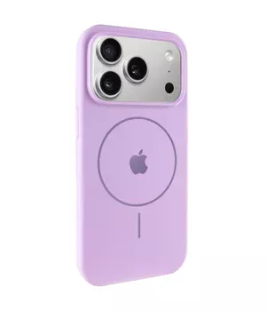 Чохол Silicone Case Full Protective (AA) V2 with MagSafe для Apple iPhone 17 Pro (6.3") Бузковий / Lilac