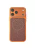 Чехол TPU TechWoven Hybrid with MagSafe для Apple iPhone 17 Pro (6.3") Orange / Brown