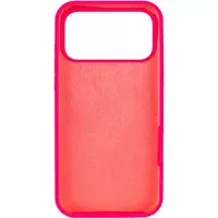 Чохол Silicone Case Full Protective (AA) Apple iPhone 17 Pro (6.3") Рожевий / Barbie pink
