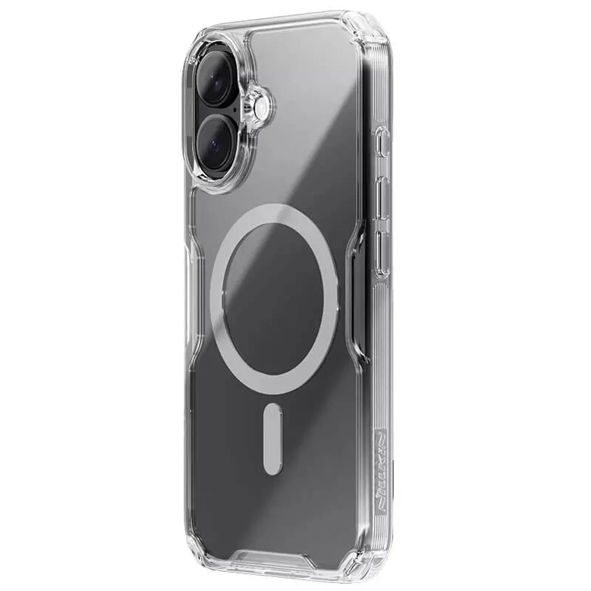 TPU чехол Nillkin Nature Pro Magnetic для Apple iPhone 17 (6.3") Бесцветный (прозрачный)