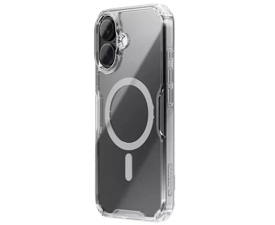 TPU чехол Nillkin Nature Pro Magnetic для Apple iPhone 17 (6.3") Бесцветный (прозрачный)