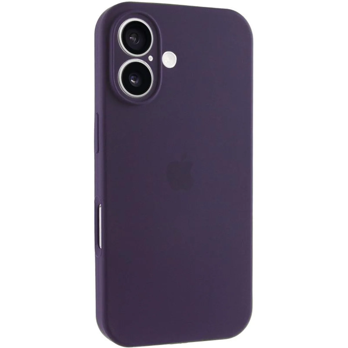 Чехол Silicone Case Full Camera Protective (AA) для Apple iPhone 17 (6.3") Фиолетовый / Elderberry