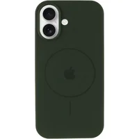 Чохол Silicone Case Full Protective (AA) V2 with MagSafe для Apple iPhone 17 (6.3") Зелений / Cyprus Green
