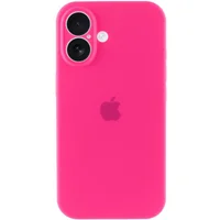 Чохол Silicone Case Full Camera Protective (AA) Apple iPhone 17 (6.3") Рожевий / Barbie pink