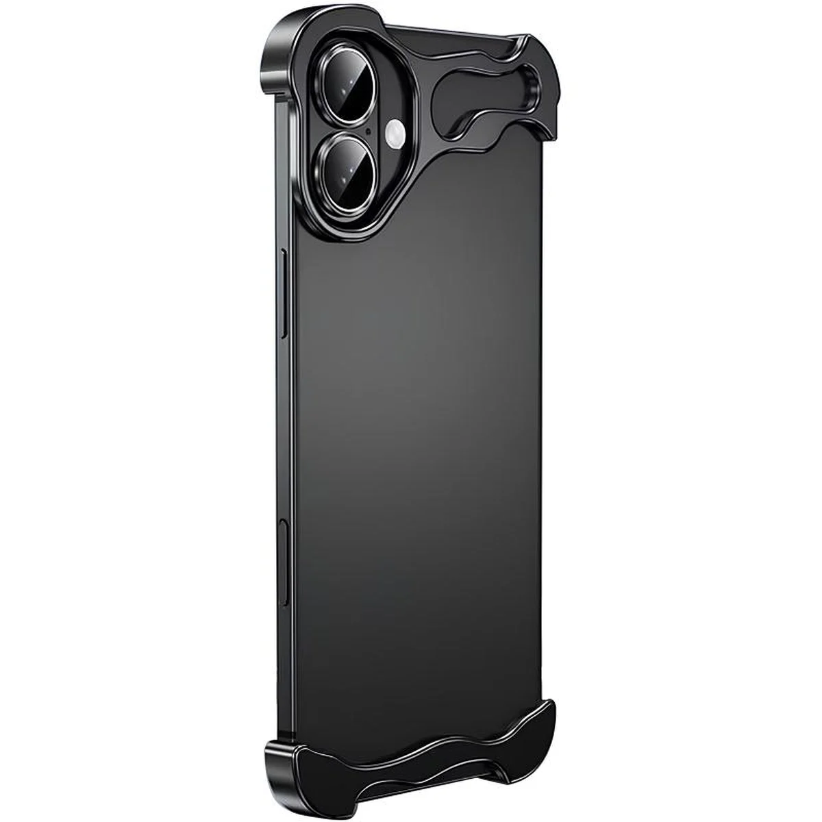 Чехол Minimalist Metal Bumper для Apple iPhone 17 (6.3") Black