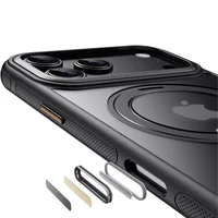 Чехол Ummi Stylish with MagSafe Ring для Apple iPhone 17 (6.3") Black