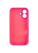 Чехол Silicone Case Full Camera Protective (AA) для Apple iPhone 17 (6.3") Розовый / Barbie pink