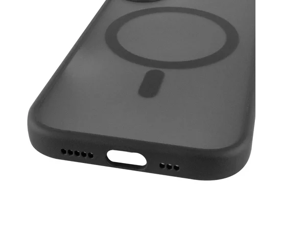 Чохол Ummi Colorful with MagSafe для Apple iPhone 17 (6.3") Чорний / Black