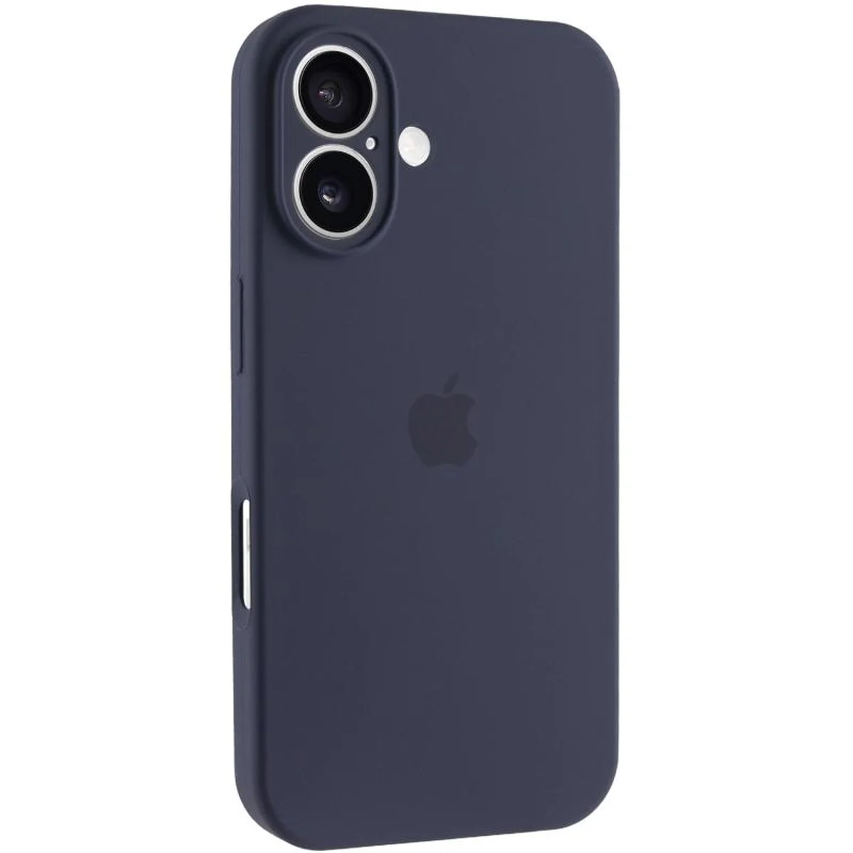 Чехол Silicone Case Full Camera Protective (AA) для Apple iPhone 17 (6.3") Темно-синий / Midnight blue