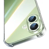 TPU чехол GETMAN Ease logo усиленные углы для Apple iPhone 17 (6.3") Бесцветный (прозрачный)