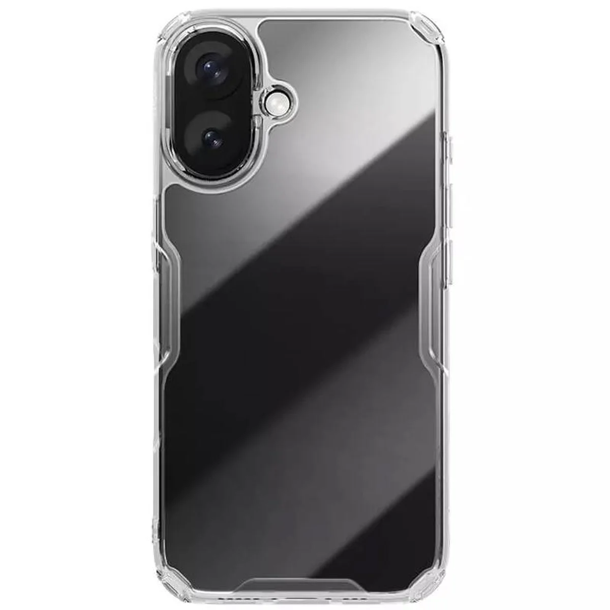 TPU чехол Nillkin Nature Pro Series для Apple iPhone 17 (6.3") Бесцветный (прозрачный)