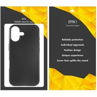 Чехол TPU Epik Black для Apple iPhone 17 (6.3") Черный
