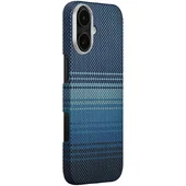 Чехол PC Carbon Protection Slim with MagSafe для Apple iPhone 17 (6.3") Blue