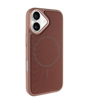 Чехол PC TechWoven Hybrid with MagSafe для Apple iPhone 17 (6.3") Desert Gold