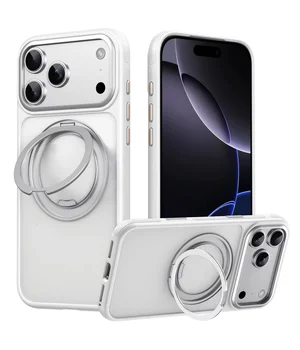 Чохол Ummi Stylish with MagSafe Ring для Apple iPhone 17 (6.3") White