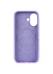 Чехол Silicone Case Full Protective (AA) V2 with MagSafe для Apple iPhone 17 (6.3") Сиреневый / Lilac