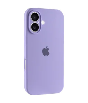 Чехол Silicone Case Full Camera Protective (AA) для Apple iPhone 17 (6.3") Сиреневый / Dasheen