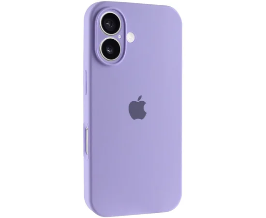 Чехол Silicone Case Full Camera Protective (AA) для Apple iPhone 17 (6.3") Сиреневый / Dasheen
