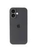 Чехол Silicone Case Full Camera Protective (AA) для Apple iPhone 17 (6.3") Серый / Dark Gray