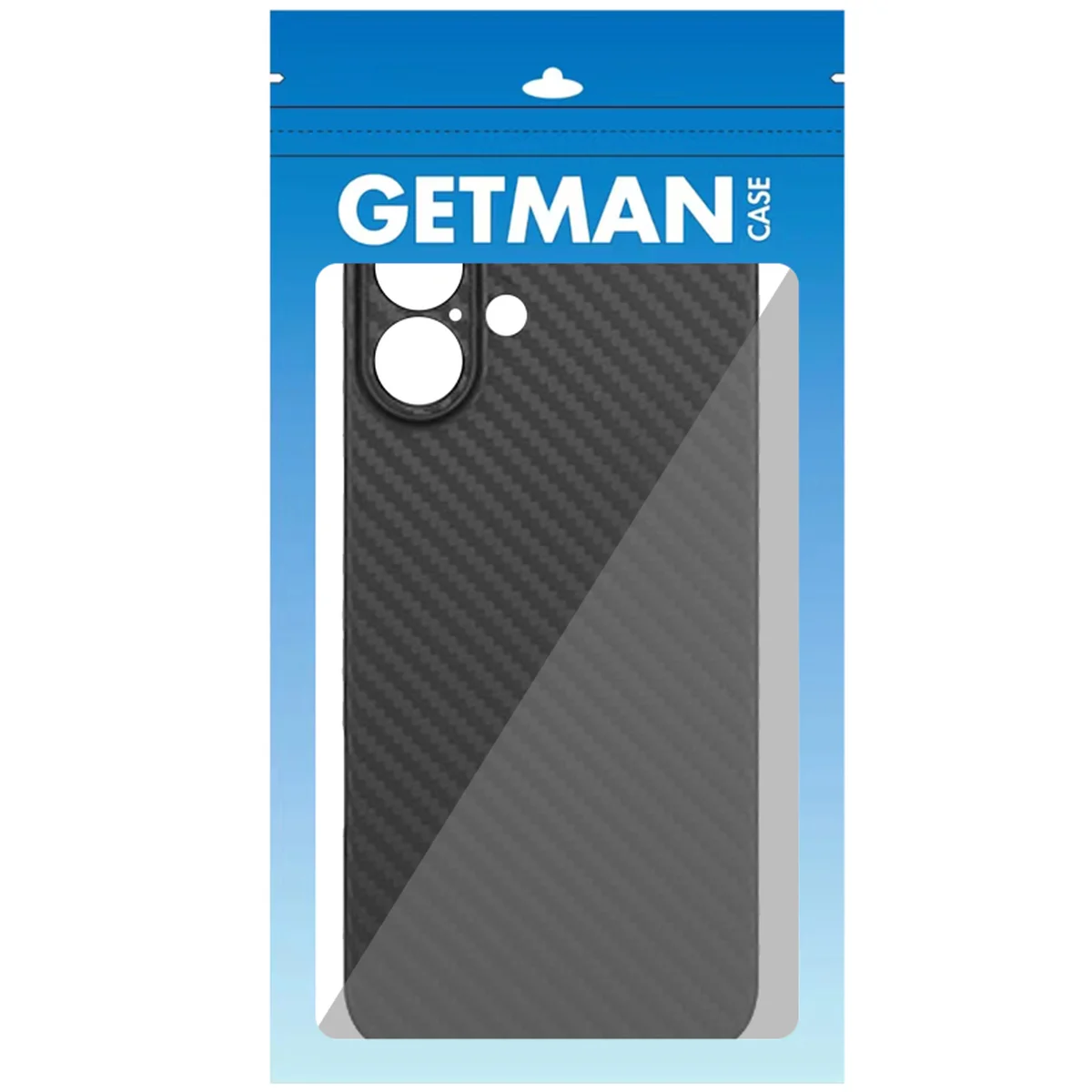 Чехол Getman Carbon Ultra Slim для Apple iPhone 17 (6.3") Black