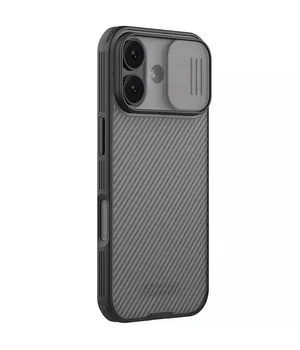 Карбоновая накладка Nillkin CamShield Pro для Apple iPhone 17 (6.3") Transparent black