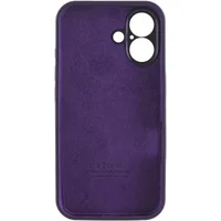 Чехол Silicone Case Full Camera Protective (AA) для Apple iPhone 17 (6.3") Фиолетовый / Elderberry