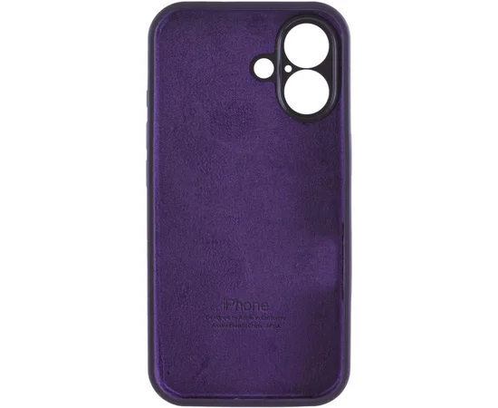 Чехол Silicone Case Full Camera Protective (AA) для Apple iPhone 17 (6.3") Фиолетовый / Elderberry