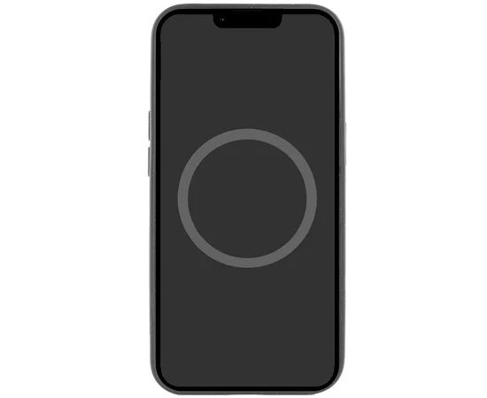 Чехол Silicone case (AAA) with Magsafe and Animation для Apple iPhone 17 (6.3") Black