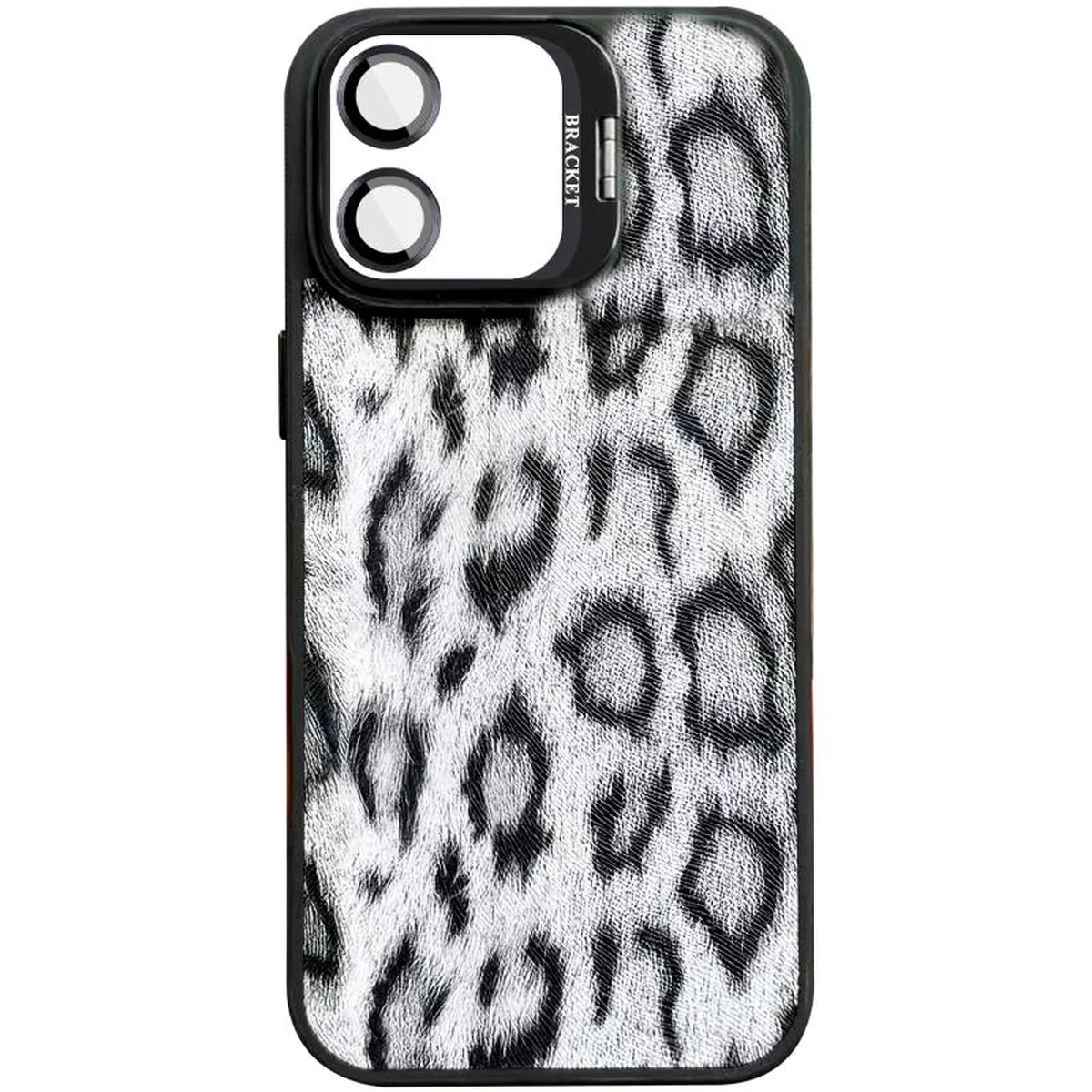 Чехол TPU+PC Wild Leopard with MagSafe and Lens для Apple iPhone 17 (6.3") Black