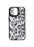Чехол TPU+PC Wild Leopard with MagSafe and Lens для Apple iPhone 17 (6.3") Black