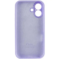 Чехол Silicone Case Full Camera Protective (AA) для Apple iPhone 17 (6.3") Сиреневый / Dasheen
