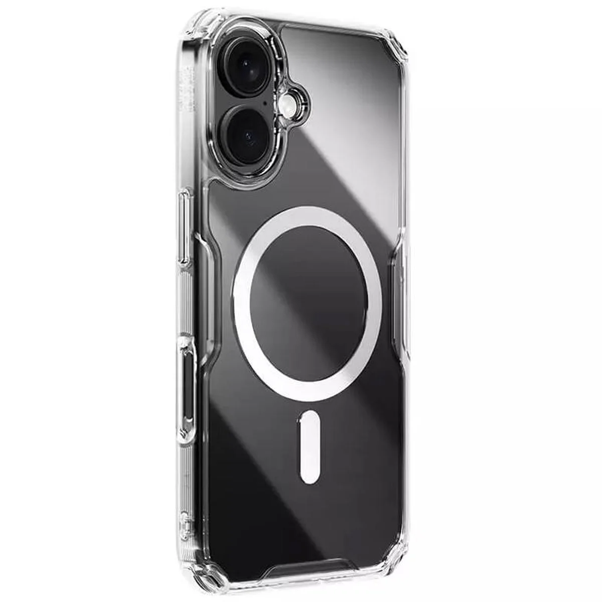 TPU чехол Nillkin Nature Pro Magnetic для Apple iPhone 17 (6.3") Бесцветный (прозрачный)