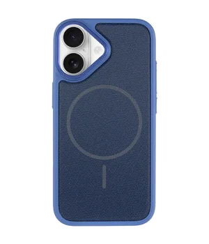 Чехол PC TechWoven Hybrid with MagSafe для Apple iPhone 17 (6.3") Blue