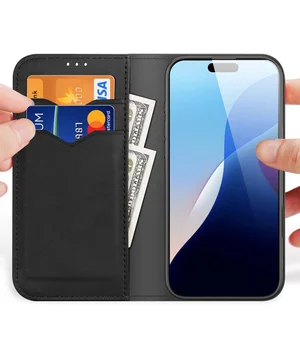 Чехол-книжка Dux Ducis Hivo для Apple iPhone 17 (6.3") Black