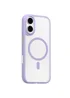 TPU+PC чехол Blueo Skin Friendly Frosted with MagSafe для Apple iPhone 17 (6.3") Сиреневый